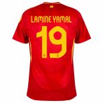 Spain Lamine Yamal 19 Home Fan Jersey 2025/26 - Imagem 2