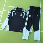 Argentina World Cup 2026 Half-Zip Training Suit Set Blue - Imagem 4