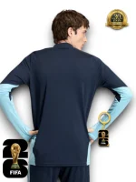 Argentina World Cup 2026 Half-Zip Training Suit Set Blue - Imagem 2